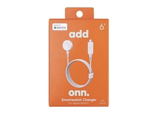 Onn. 6FT Smart Watch Ladegerät für Apple Watch, Made for Apple Watch Series 7,6,5- - Bild 1 von 6