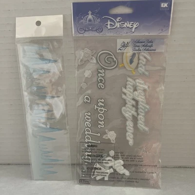 Disney  Cinderella Once Upon A Wedding Adhesive Titles…..B-17 - Изображение 1 из 2