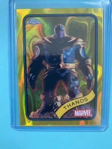 2025 Topps Marvel Chrome Thanos Gold Lava SSP #158 - Bild 1 von 2