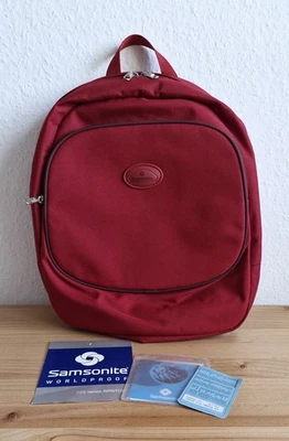 Rucksack Samsonite Rot Lawrence Plus Cordovan Red Unbenutzt  - Bild 1 von 4
