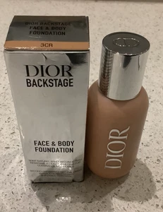Dior Backstage Face and Body Buildable Waterproof Natural Finish Foundation 3CR - Picture 1 of 2