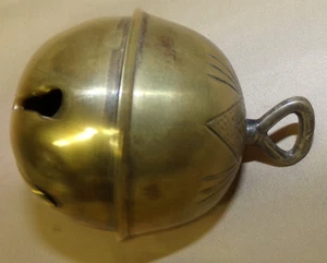 Leonard EPNS Silver Rare Vintage Ball Bell - Picture 1 of 4