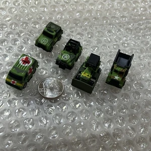 Micro Machines Collection 1988 # 4 MILITARY I ORANGE Med VAN Galoob loose 25w - Picture 1 of 3