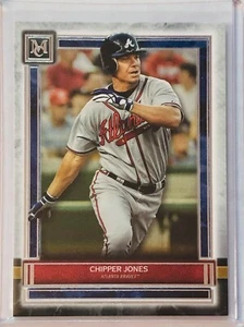 JUEGO DE TARJETAS BASE DE BÉISBOL COLECCIÓN MUSEO TOPPS CHIPPER JONES 2020 ATLANTA BRAVES - Imagen 1 de 2