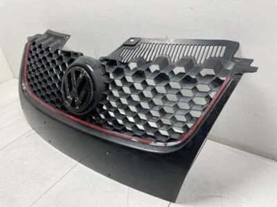 REJILLA RADIADOR DELANTERO VOLKSWAGEN GOLF GTI 2006 2009 2.0T con emblema de fábrica Foto 1 de 4