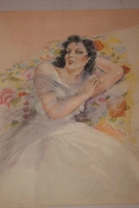 EDOUARD CHIMOT 1951 GRAVUR ORIENT FARBEN R1656 - Bild 1 von 1