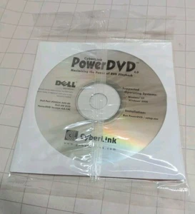 Cyberlink PowerDVD 4.0 Install Disc Sealed - Picture 1 of 2