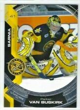 2006-07 Sarnia Sting (OHL) Parker Van Buskirk (goalie)