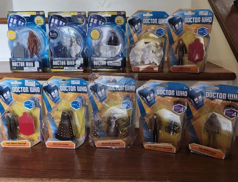 Doctor Who Series 7 3.75" Figures with Stand Wave 1 2 3 4 Cover