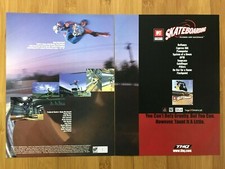 MTV Sports Skateboarding PS1 Dreamcast 2000 Print Ad/Poster Andy Macdonald Rare