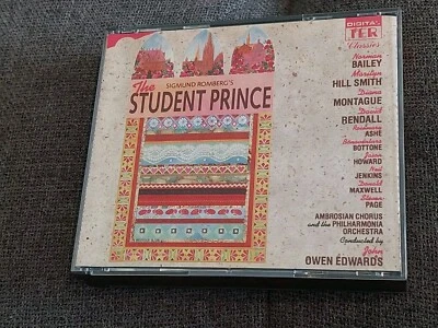 Juego de 2 CD The Student Prince Owen Edwards en muy buena condición Foto 1 de 3