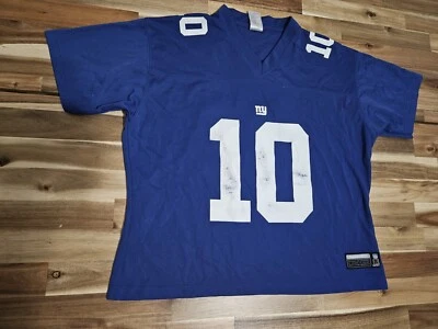 Reebok NFL Giants Eli Manning #10 Youth XL Blue Football Jersey Unisex - Изображение 1 из 4