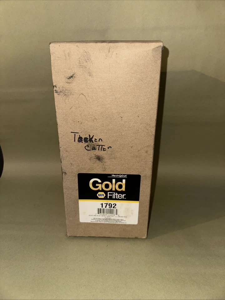 NAPA Gold 1792 Oil Filter Caterpillar Engines