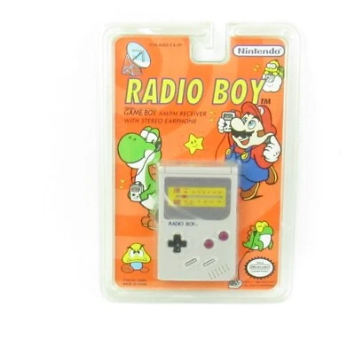 Radio Boy Gameboy (1993) OEM - Brand New! - Factory Sealed! Rare Vintage - Image 1 of 4