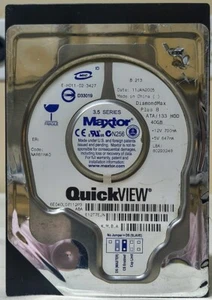 Maxtor 6K040L0510214 NAR61HA0 40GB IDE Festplatte - 7200 U/min - gebraucht - Bild 1 von 6
