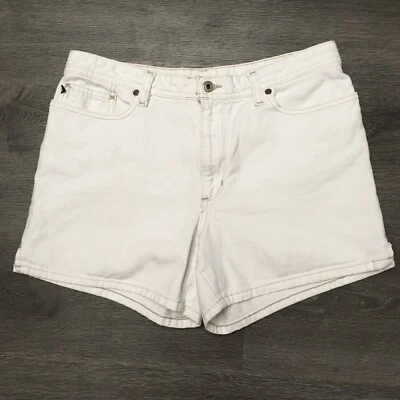 Pantalones Cortos Ralph Lauren Saturday 14 Hilo Dorado Blanco Para Mujer Jean Denim Informal De Colección Foto 1 de 4