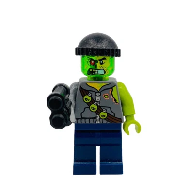 LEGO Adam Acid minifigure Ultra Agents 70164 mini figure With Weapon - Image 1 of 2