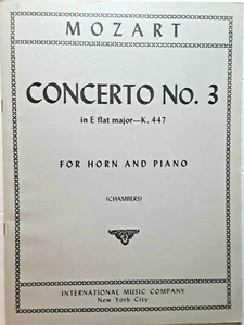 Mozart Concerto No.3 In Eb Major, K.447 for French Horn - Picture 1 of 3