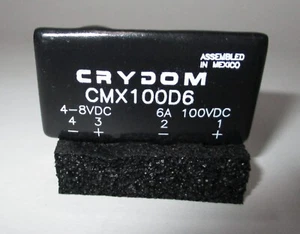 New Crydom Solid-State Through Hole MOSFET SPST-NO Relay SIP CMX100D6 6A 100VDC - Picture 1 of 1