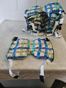 Schungit Gürtel für Knie und Ellenbogen mit Klettverschluß, 6 Stück NEU! - Bild 1 von 3