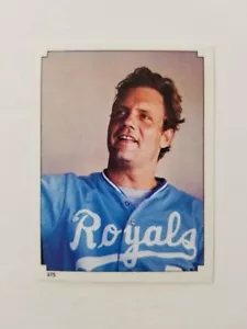 GEORGE BRETT 1984 TOPPS ALBUM STICKER #275 KANSAS CITY ROYALS - Picture 1 of 2