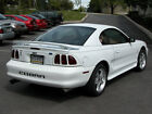 1996 Ford Mustang COBRA bumper insert letters - chrome decals stickers svt