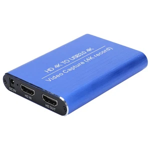 Game Recording Live Streaming Box Video Card USB3.0 4K 1080P 60FPS H NEW - Afbeelding 1 van 12