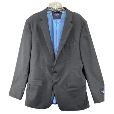 Nueva Chaqueta Blazer Original Penguin by Munsingwear Para Hombre 44L Mezcla Lana Carbón Foto 1 de 4