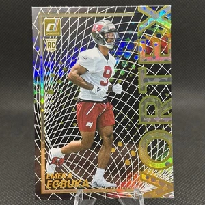 2025 Panini Donruss Emeka Egbuka Vortex RC Rookie Buccaneers - Foto 1 di 2