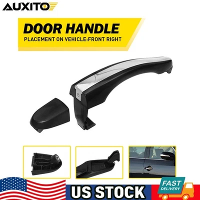 1 передняя наружная дверная ручка R для Hyundai Azera 3,8 л 2006-11 грунтовка пластик D - Изображение 1 из 4