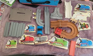 Vintage Thomas The Tank Engine Railway Travel Case & Track Lot Mixed - Picture 1 of 10