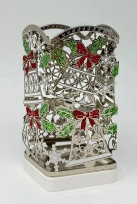 BATH & BODY WORKS BLING CAMPANAS NAVIDAD BRILLO SUAVE ESPUMA JABÓN FUNDA SOPORTE Foto 1 de 4