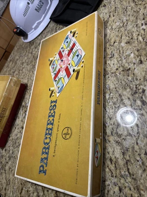 Juego Parcheesi Edición Sello Dorado Nº 2 Selchow & Righter Completo/Excelente Estado Foto 1 de 4