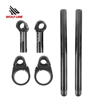 Abrazadera de clip de manillar ajustable WOLFLINE para Honda CBR600 RR 650R CBR650R Foto 1 de 4