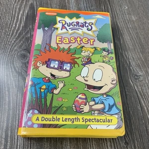 Rugrats - Easter (VHS, 2002, Clam Shell) DOUBLE LENGTH NICKELODEON - Imagen 1 de 4