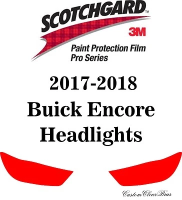 3M Scotchgard Paint Protection Film Pro Series Clear Bra 2017 2018 Buick Encore - Image 1 of 3
