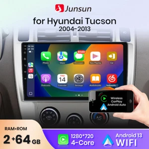 Für Hyundai Tucson ix35 2004-2009 Android13 Autoradio GPS Navi WIFI Carplay DAB+ - Bild 1 von 20