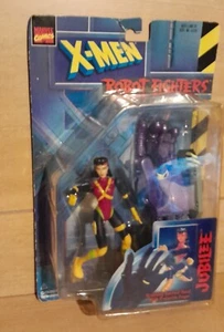 SEALED MOC VTG 1997 MARVEL X-MEN ROBOT FIGHTERS JUBILEE FIGURE TOYBIZ - Picture 1 of 5