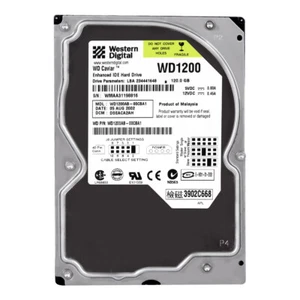 Wd Caviar 120gb 5.4k 2mb Ata 3.5'' Wd1200ab-00cba1 - Picture 1 of 3
