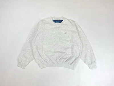 Moletom Fred Perry tamanho grande bordado logotipo clássico - Imagem 1 de 4