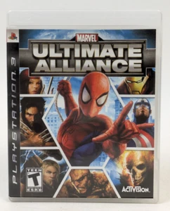 Marvel: Ultimate Alliance PS3 Sony PlayStation 3 2006 CIB completo NO GRAFFI - Foto 1 di 4