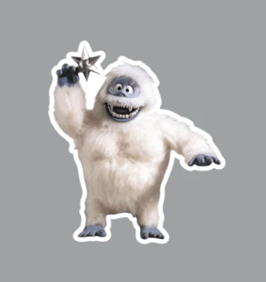 TEXAS HART DESIGNS Bumble Abominable Snowman Rudolph Fridge Magnet