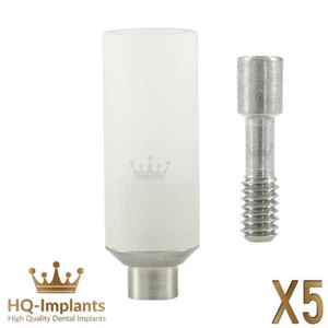 Q5 UCLA Castable Chrome Cobalt Rotational Base Prosthetic Dental Int Hex - Picture 1 of 4