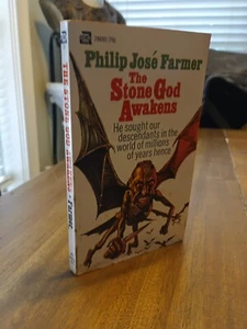 Rare Sci-Fi Classic - "The Stone God Awakens" by Philip José Farmer - Vintage - Picture 1 of 9