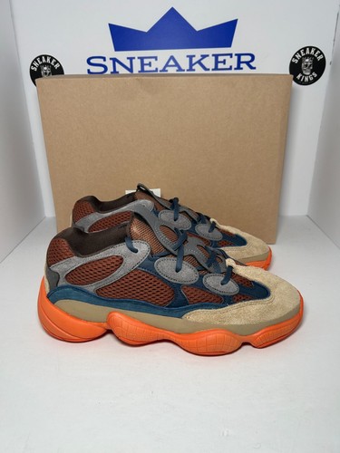 DS Adidas Yeezy 500 Enflame arancione taglia 8 5