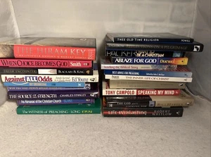 Lot of 20 Books Mixed Religious Christian Titles - Picture 1 of 23