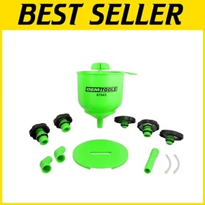 Heavy-Duty No-Spill Coolant Funnel with Air Venting - Lightweight and Versatile - Picture 1 of 9