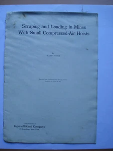 livret Scraping and loading in mines with small compressed air Hoists - Picture 1 of 2