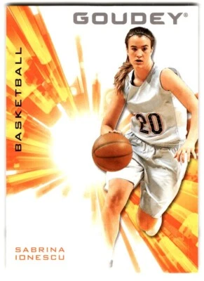 2021-22 Goodwin Champions Goudey Sabrina Ionescu #G27 - Image 1 of 2