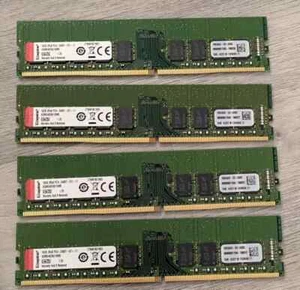 Kingston 80GB (5x16GB) KSM24ED8/16ME DDR4 2400 ECC Unbuffered UDIMM RAM Memory - Picture 1 of 1